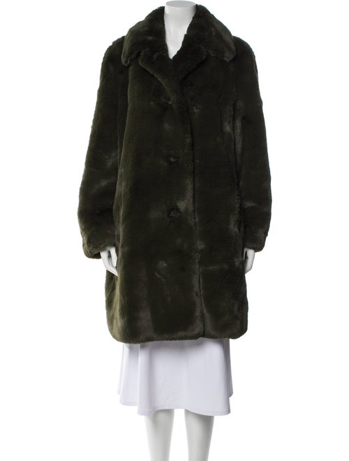 Burberry Faux Fur Faux Fur Coat