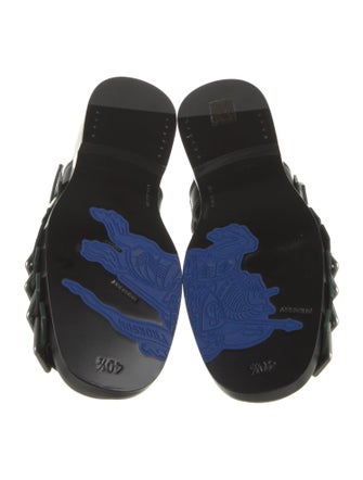 Burberry Leather Hiking Boots