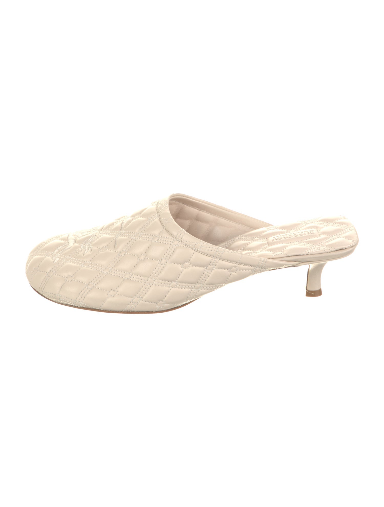 Burberry Leather Mules