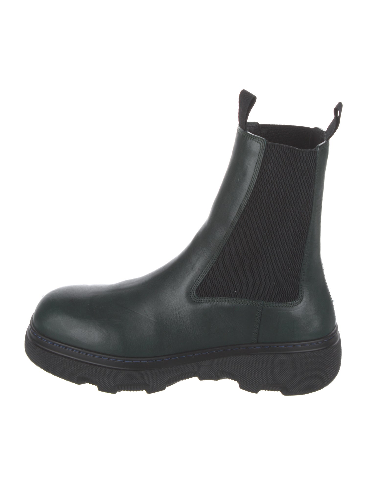 Burberry Leather Chelsea Boots