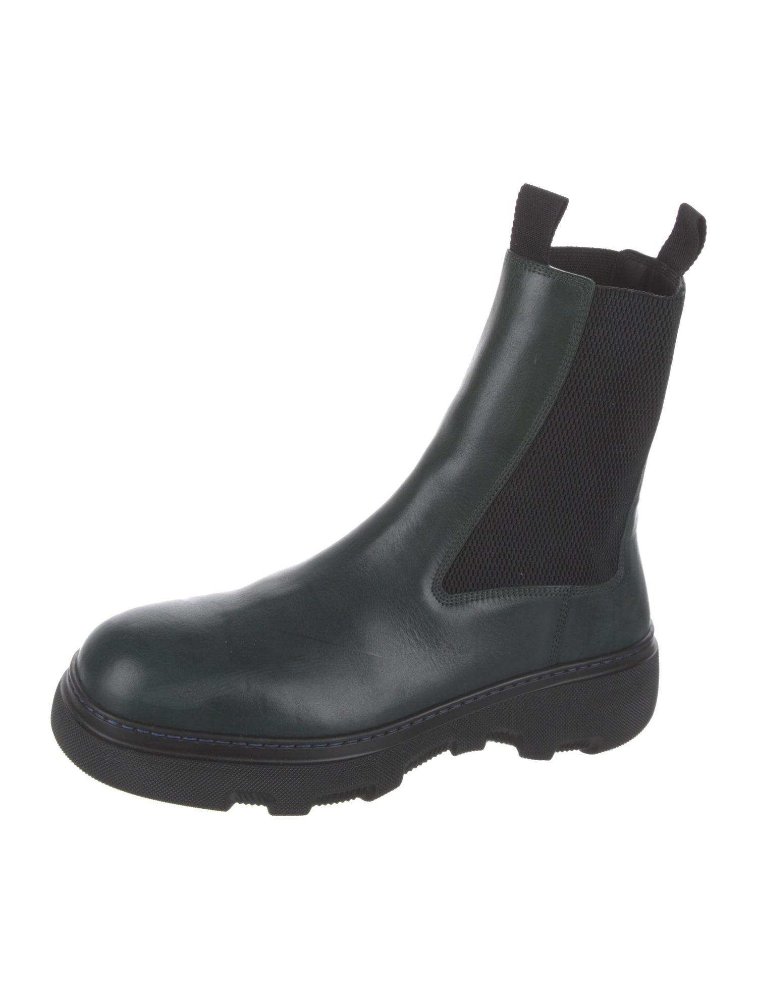 Burberry Leather Chelsea Boots