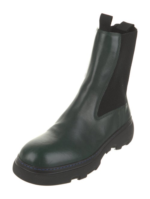 Burberry Leather Chelsea Boots