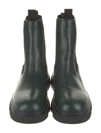 Burberry Leather Chelsea Boots