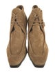Burberry Suede Lace-Up Boots