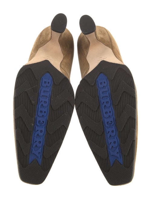 Burberry Suede Lace-Up Boots