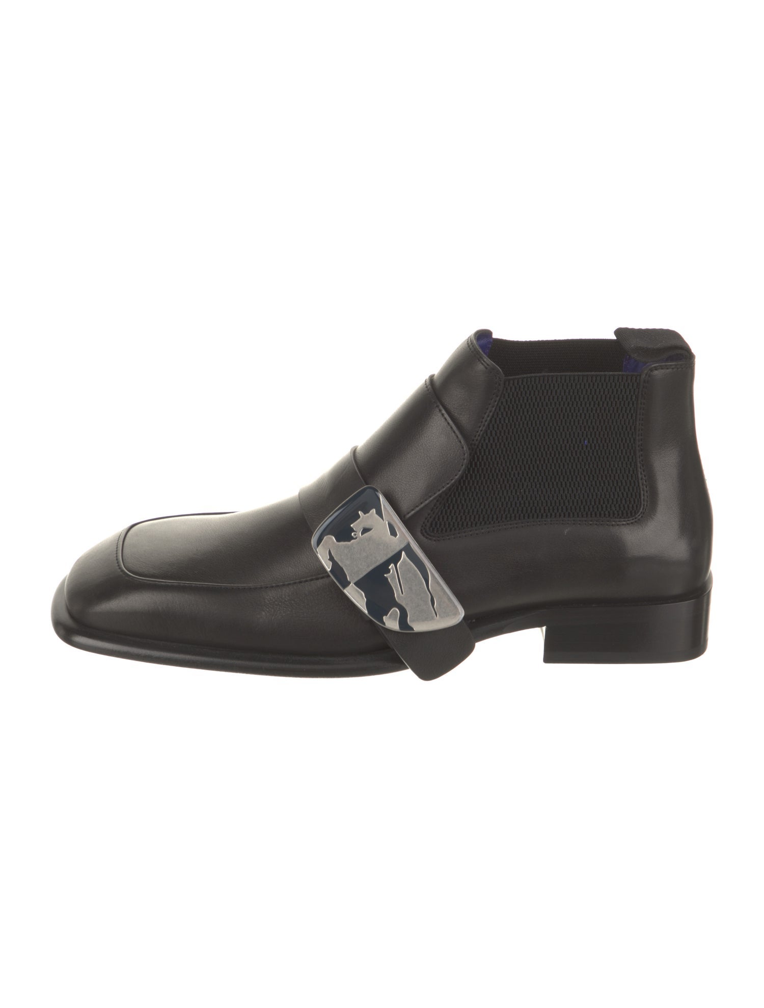 Burberry Leather Chelsea Boots