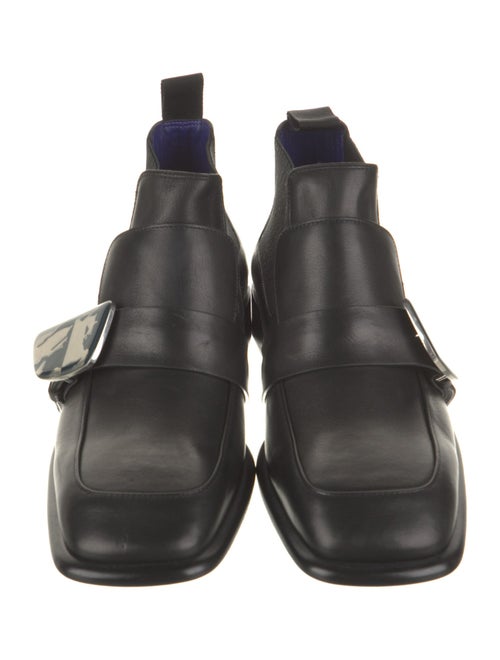 Burberry Leather Chelsea Boots