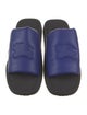 Burberry Leather Colorblock Pattern Slides