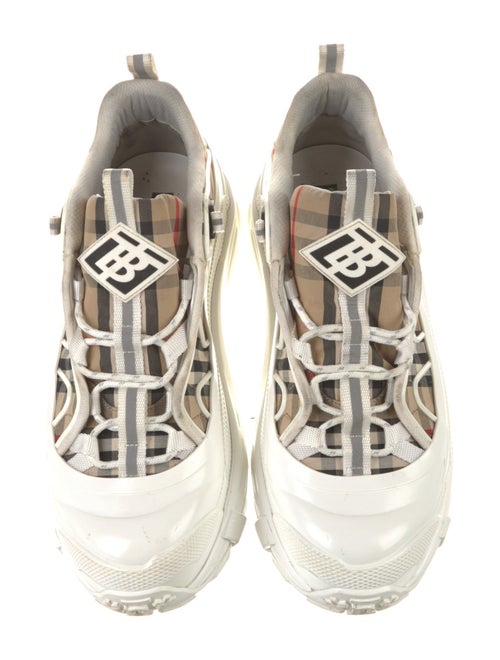 Burberry House Check Pattern Sneakers