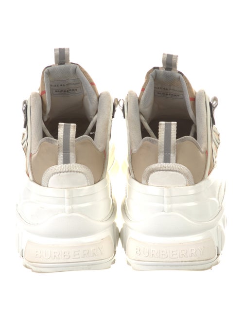 Burberry House Check Pattern Sneakers