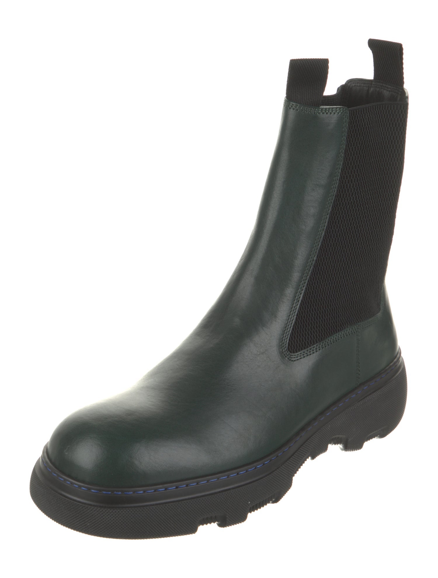 Burberry Leather Chelsea Boots