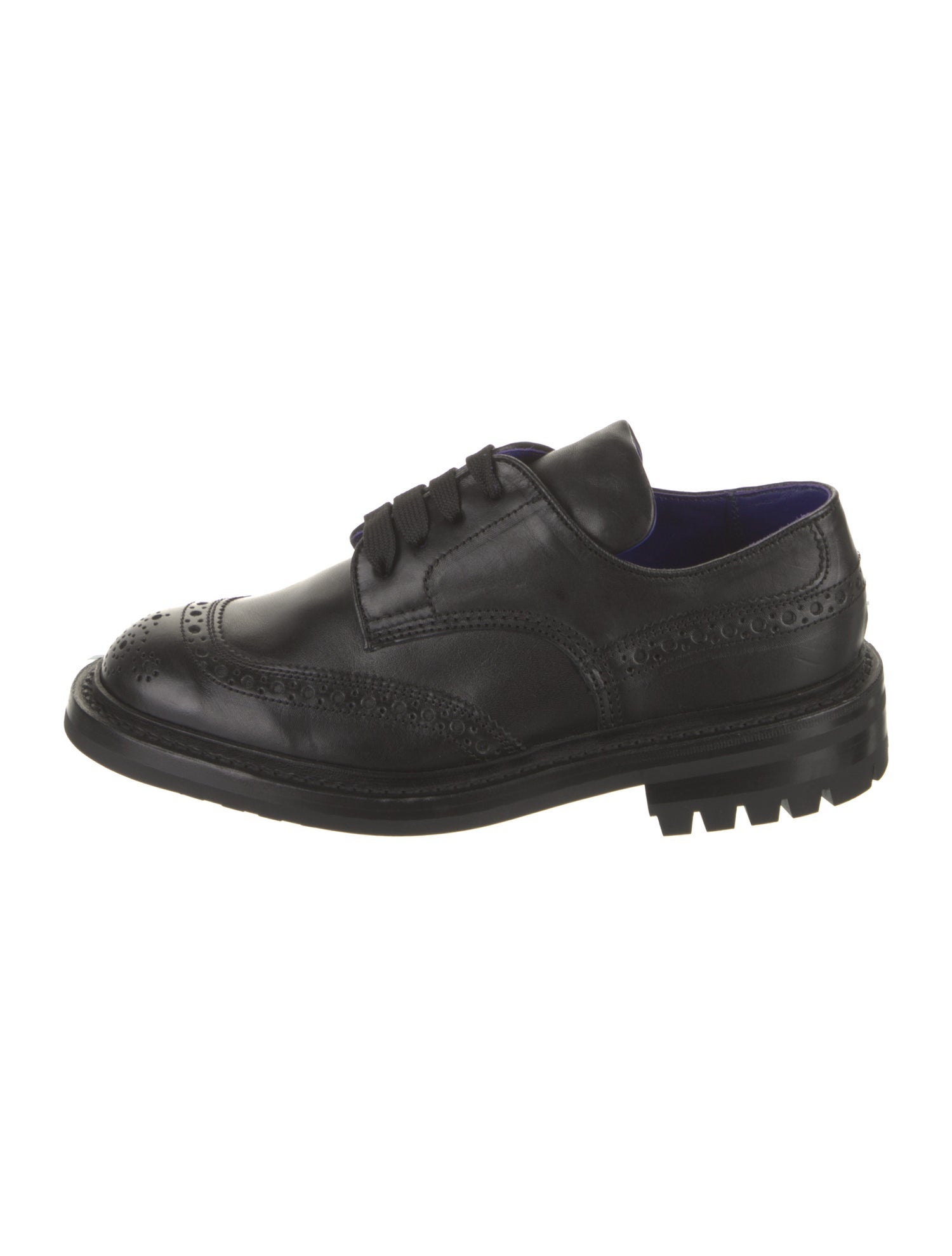 Burberry Leather Lasercut Accents Brogues