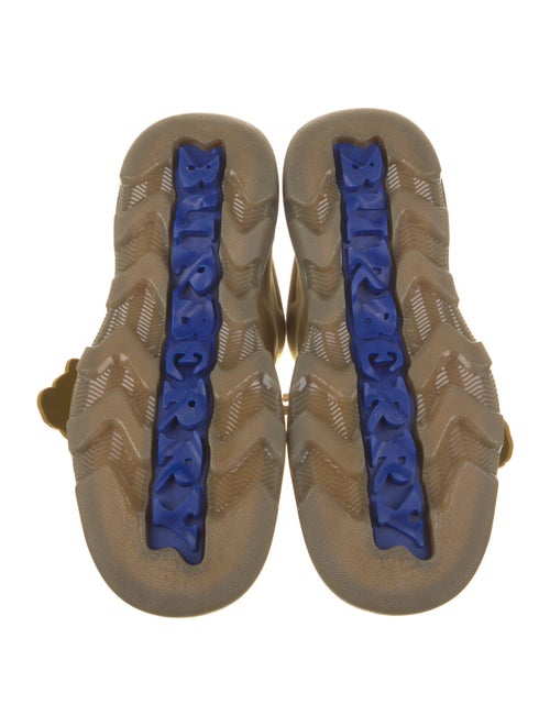 Burberry Suede Lace-Up Boots