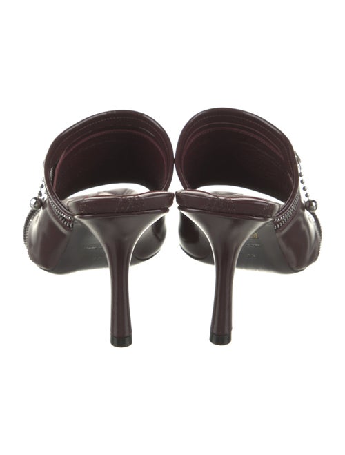 Burberry Patent Leather Slides