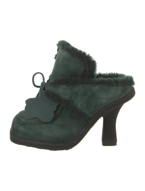 Burberry Suede Mules