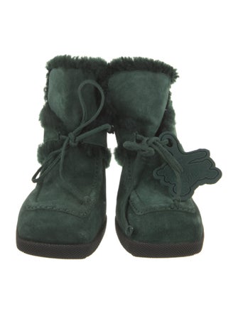 Burberry Suede Mules