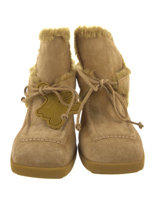 Burberry Suede Mules