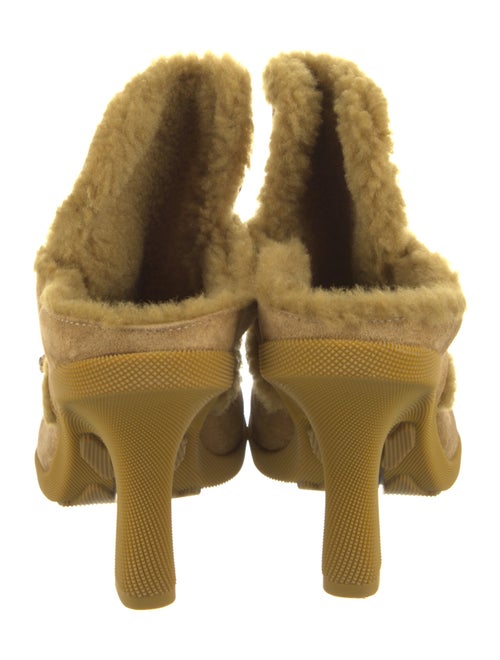 Burberry Suede Mules
