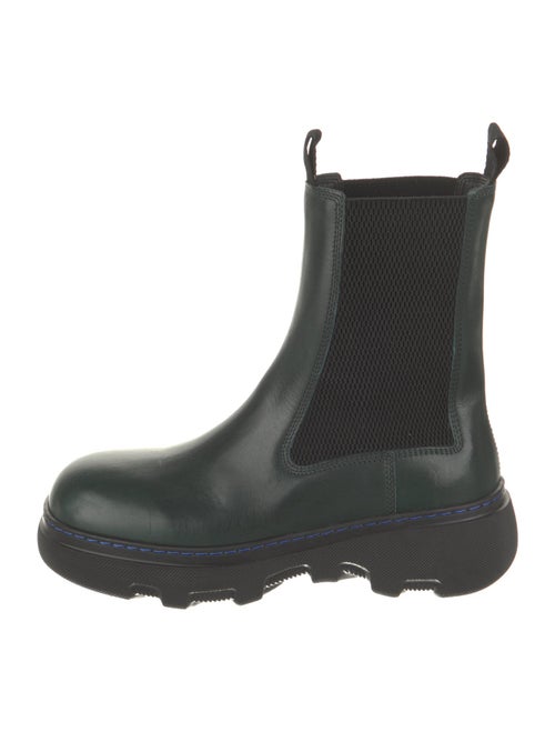 Burberry Leather Chelsea Boots
