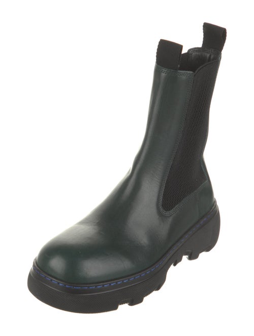 Burberry Leather Chelsea Boots