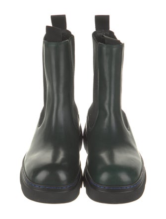 Burberry Leather Chelsea Boots