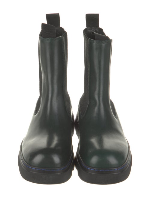 Burberry Leather Chelsea Boots