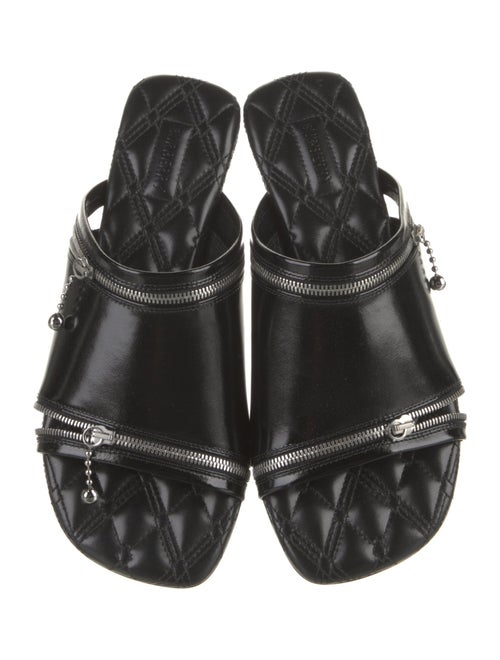 Burberry Leather Slides