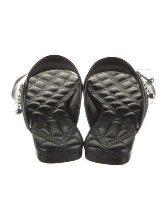 Burberry Leather Slides