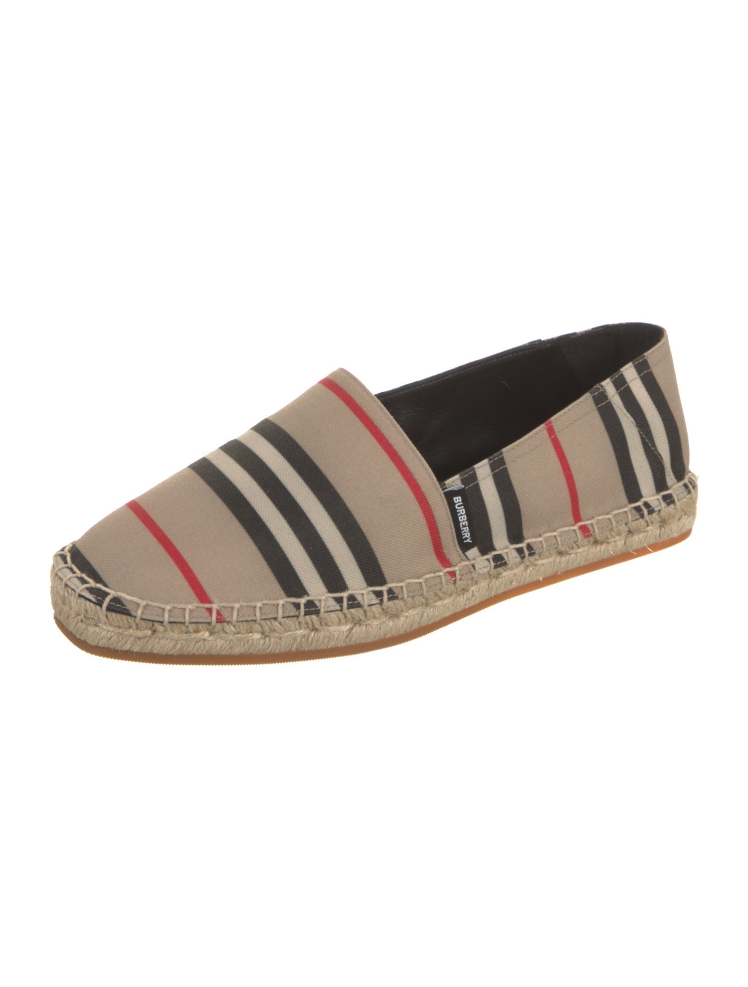 Burberry Canvas Printed Espadrilles w/ Tags