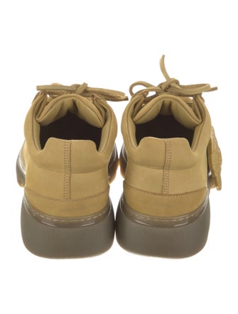 Burberry Suede Lace-Up Boots