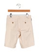 Burberry Boys' Solid Khaki Shorts