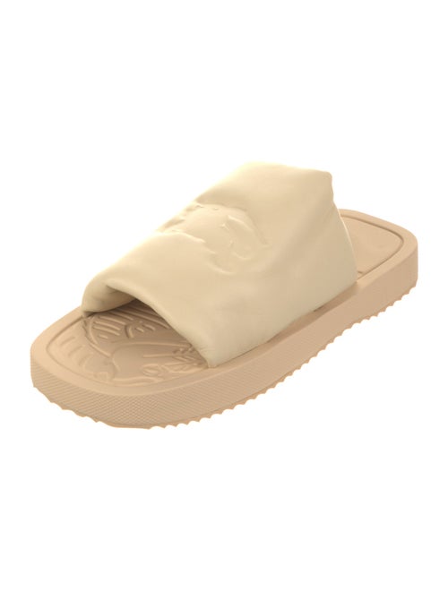 Burberry Leather Slides