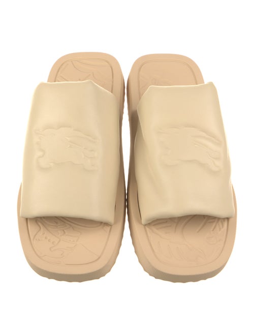 Burberry Leather Slides