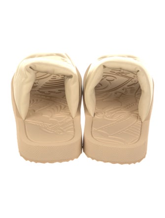 Burberry Leather Slides