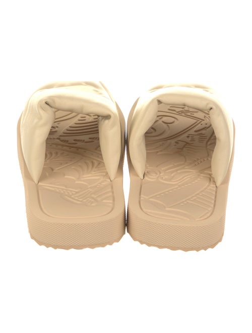 Burberry Leather Slides