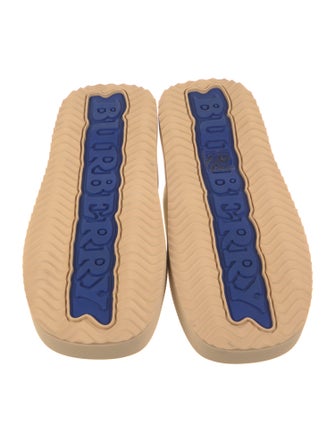 Burberry Leather Slides