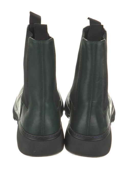 Burberry Leather Rain Boots