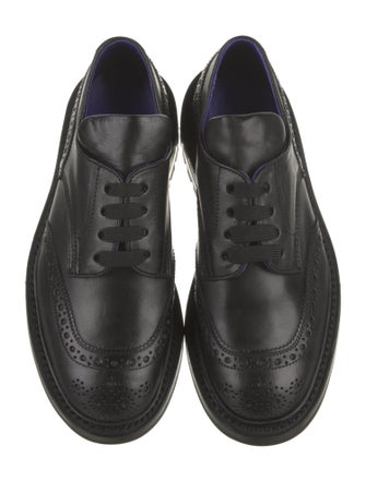 Burberry Leather Lasercut Accents Brogues