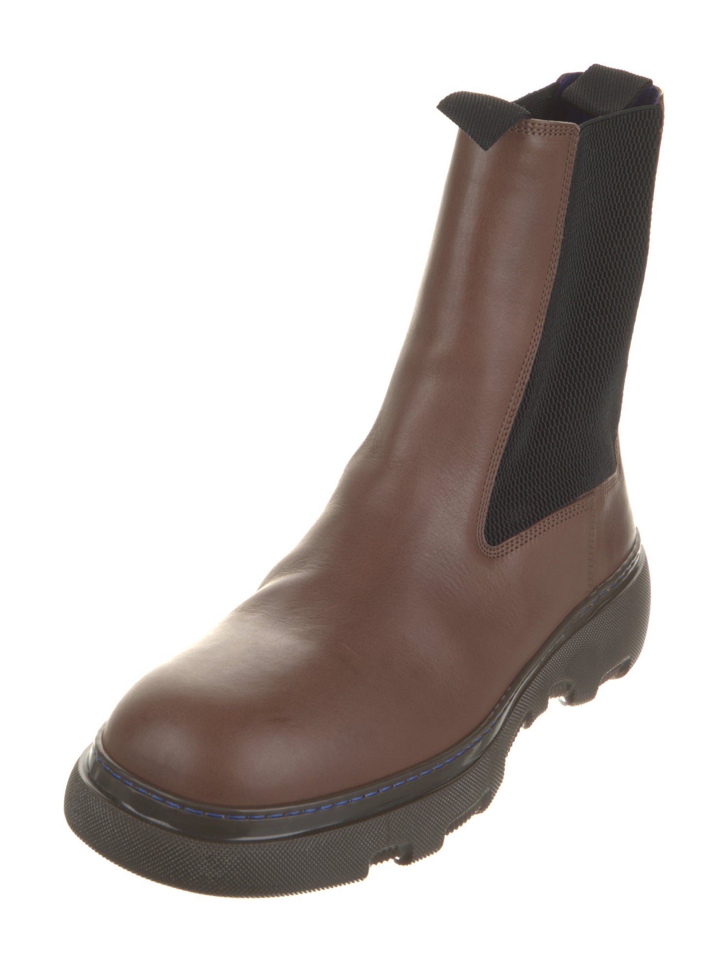 Burberry Leather Chelsea Boots