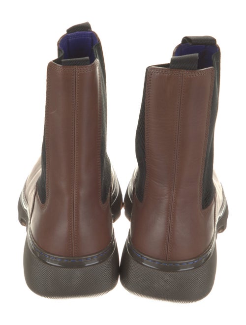 Burberry Leather Chelsea Boots