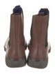 Burberry Leather Chelsea Boots