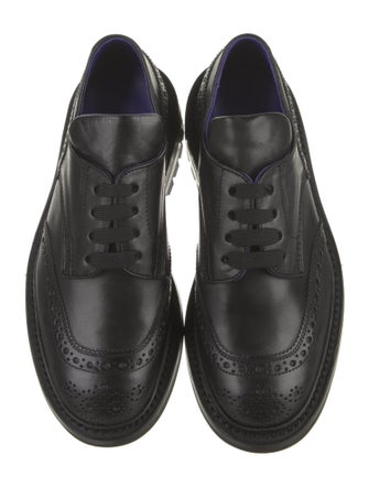 Burberry Leather Lasercut Accents Brogues