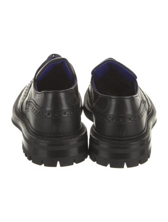 Burberry Leather Lasercut Accents Brogues
