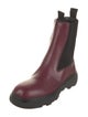 Burberry Leather Chelsea Boots