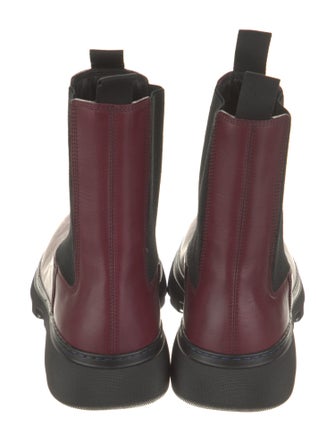 Burberry Leather Chelsea Boots