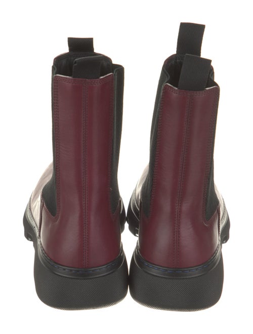 Burberry Leather Chelsea Boots