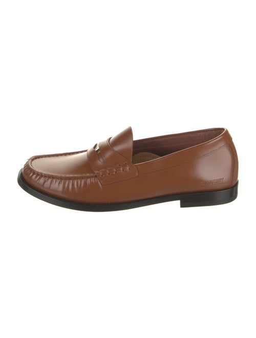 Burberry Leather Dress Loafers