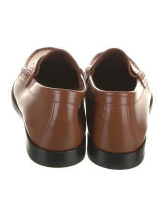 Burberry Leather Dress Loafers