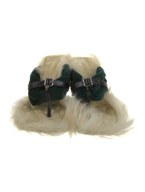 Burberry Leather Slides