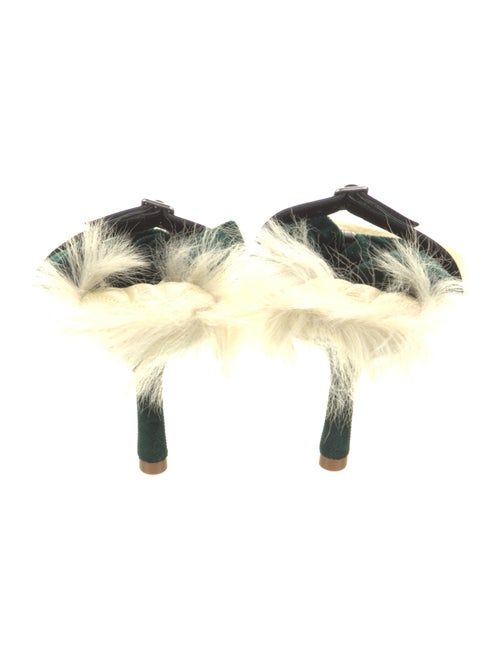 Burberry Leather Flip Flops